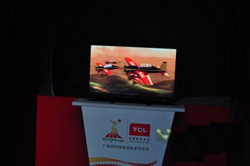 TCL 3D電視閃亮CEF，3D電視在2010真的“火”了