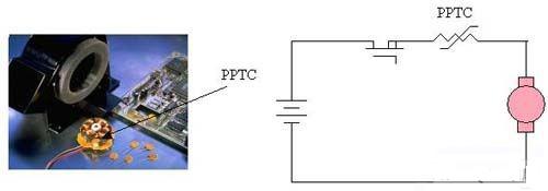 PolySwitch器件保護(hù)電機(jī)和驅(qū)動(dòng)電子電路，