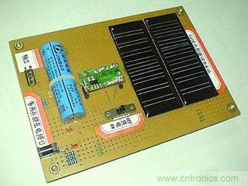 微型太陽能供電板DIY，給手電筒收音機供電