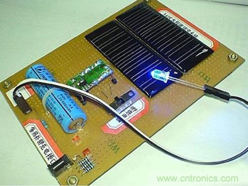 微型太陽能供電板DIY，給手電筒收音機供電