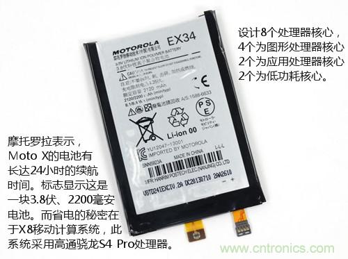 揭秘八核X8 SoC真面目，智能手機(jī)Moto X詳細(xì)拆解！