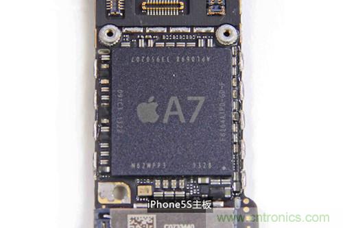 土豪金iPhone 5S拆解：內(nèi)部結(jié)構(gòu)升級，維修難度增加
