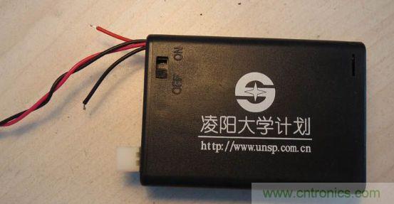 電池盒，作為供電用