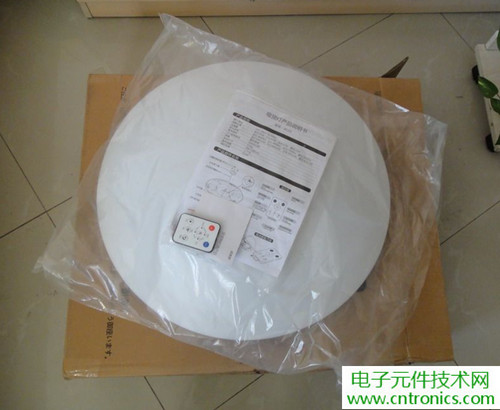 高端大氣上檔次！智能遙控調(diào)光LED吸頂燈拆解