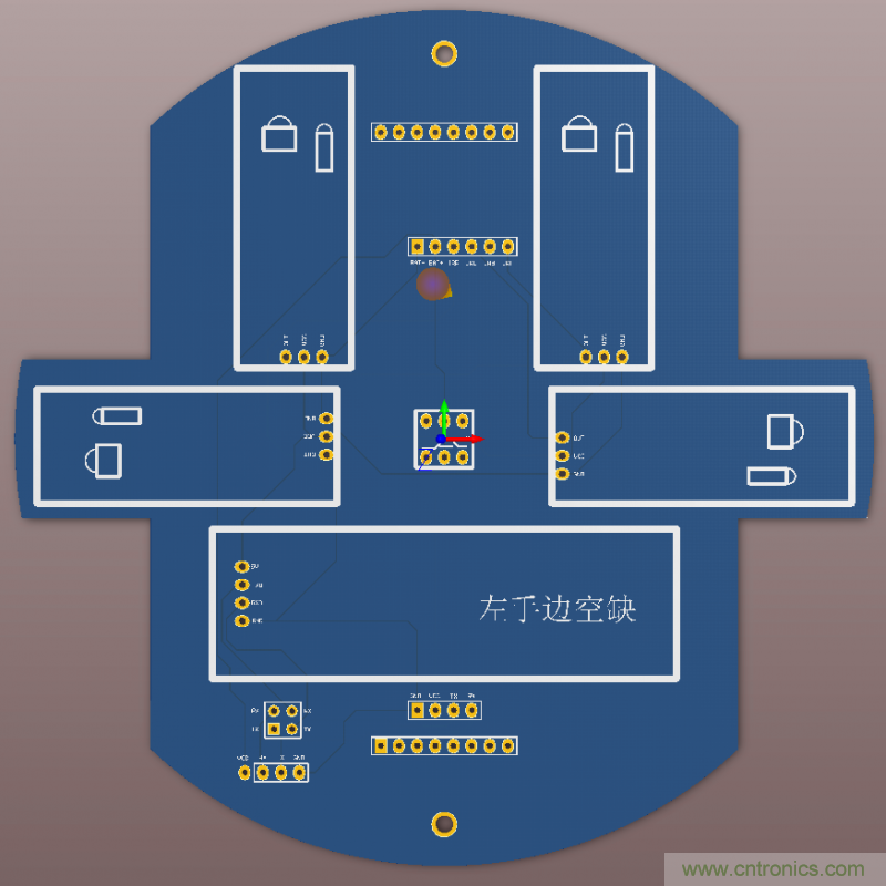 牛人力作！PCB版藍牙智能小車DIY