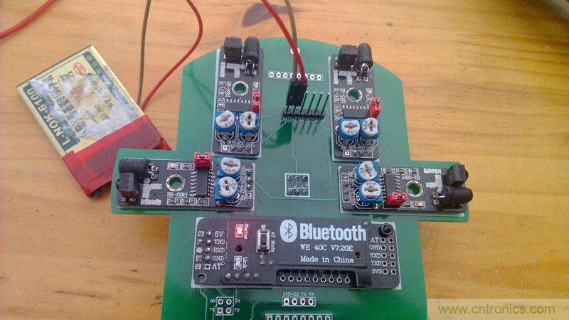 牛人力作！PCB版藍牙智能小車DIY