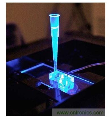 加州柏克萊大學(xué)所開發(fā)的“心臟單芯片”用以放置從成人干細(xì)胞產(chǎn)出的人類心臟組織，該系統(tǒng)有一天可望替代實驗動物應(yīng)用于藥物安全篩檢
