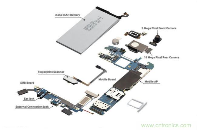 拆解三星Galaxy S6/S6 Edge，網(wǎng)友大呼“有料”！