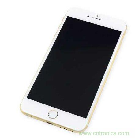 iPhone 6 Plus采用了大量新技術(shù)，包括由TSMC代工的蘋果A8 SoC。（來源：iFixit）