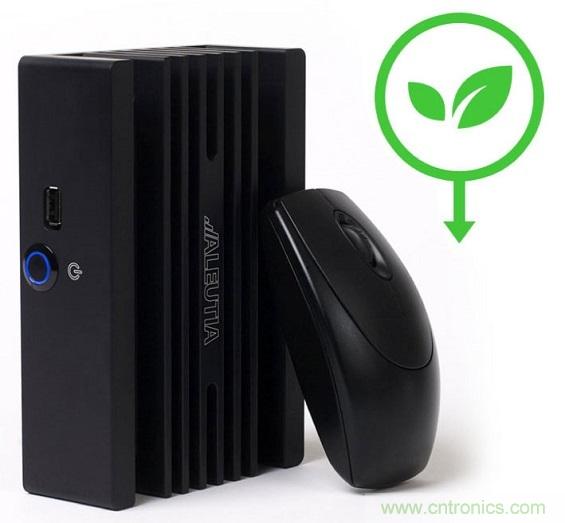 圖10：Aluetia新開發(fā)的超低耗電無風(fēng)扇小巧PC。