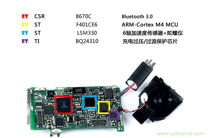 華為智能手環(huán)TalkBand B2拆解分析，時(shí)尚，輕便，觀感極好！