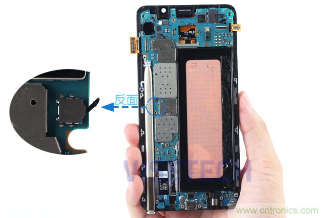 Galaxy Note5拆解，與S系列差距日漸模糊