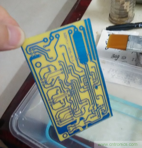 嘗試了四次PCB制作， 最后一發(fā)算是成功了