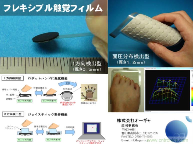 觸覺傳感器也靠進口？日本陣列式傳感器10萬元一個