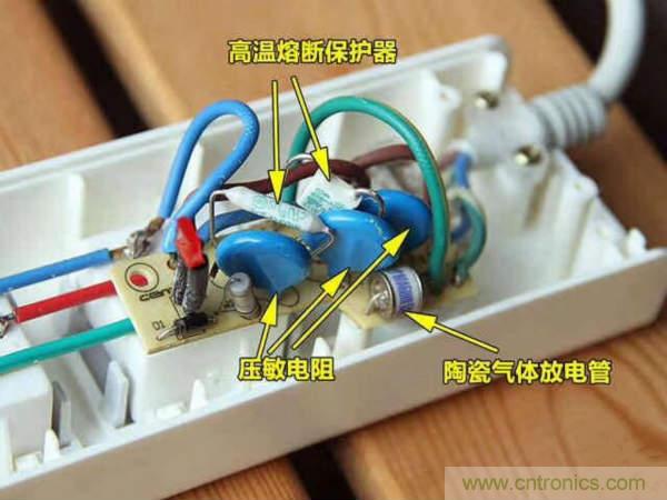 電源插座如何防雷？巧用壓敏電阻&陶瓷氣體放電管