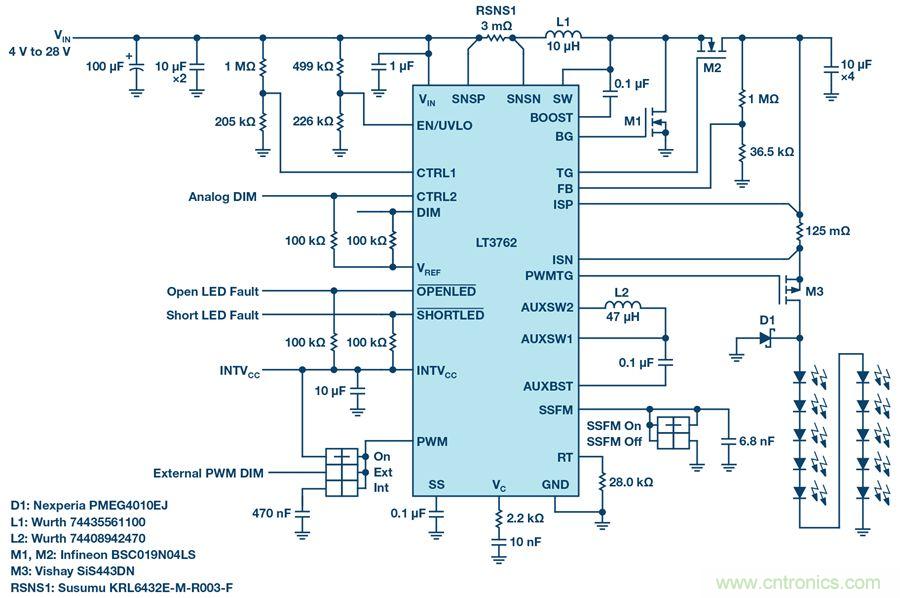 告別效率損耗源，這款器件隨時為大電流LED供電