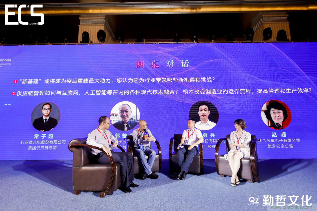 【ECS 2020】第二屆中國電子通信與半導(dǎo)體CIO峰會(huì)圓滿落幕！