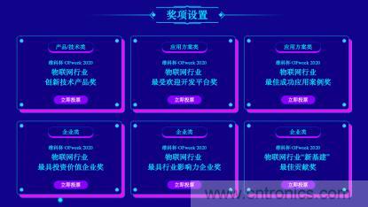 投票開始啦！“‘維科杯’2020（第五屆）中國物聯(lián)網(wǎng)行業(yè)年度評選”大獎將花落誰家？