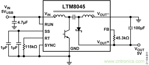 USB供電、915MHz ISM無(wú)線電頻段、具有過(guò)溫管理功能的1W功率放大器