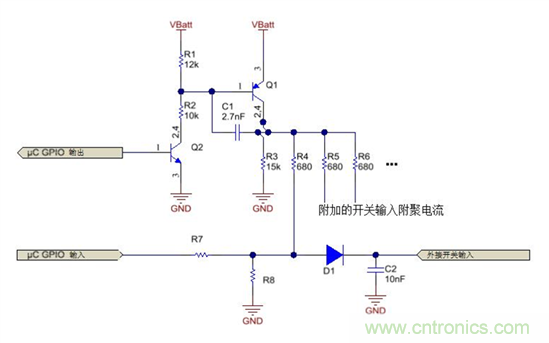 多開(kāi)關(guān)檢測(cè)接口：為實(shí)現(xiàn)更小型、更高效設(shè)計(jì)集成化功能