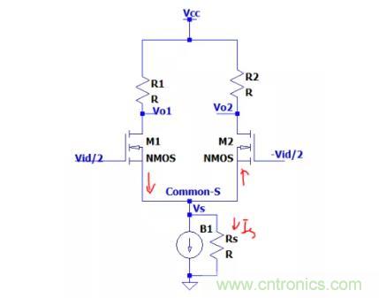 關(guān)于差分輸入電路和共模信號(hào)，差模信號(hào)關(guān)系的理解