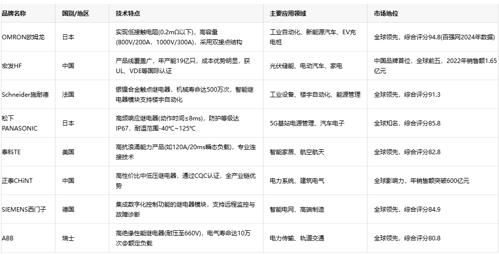 電力繼電器技術(shù)全景：原理、選型與品牌戰(zhàn)略