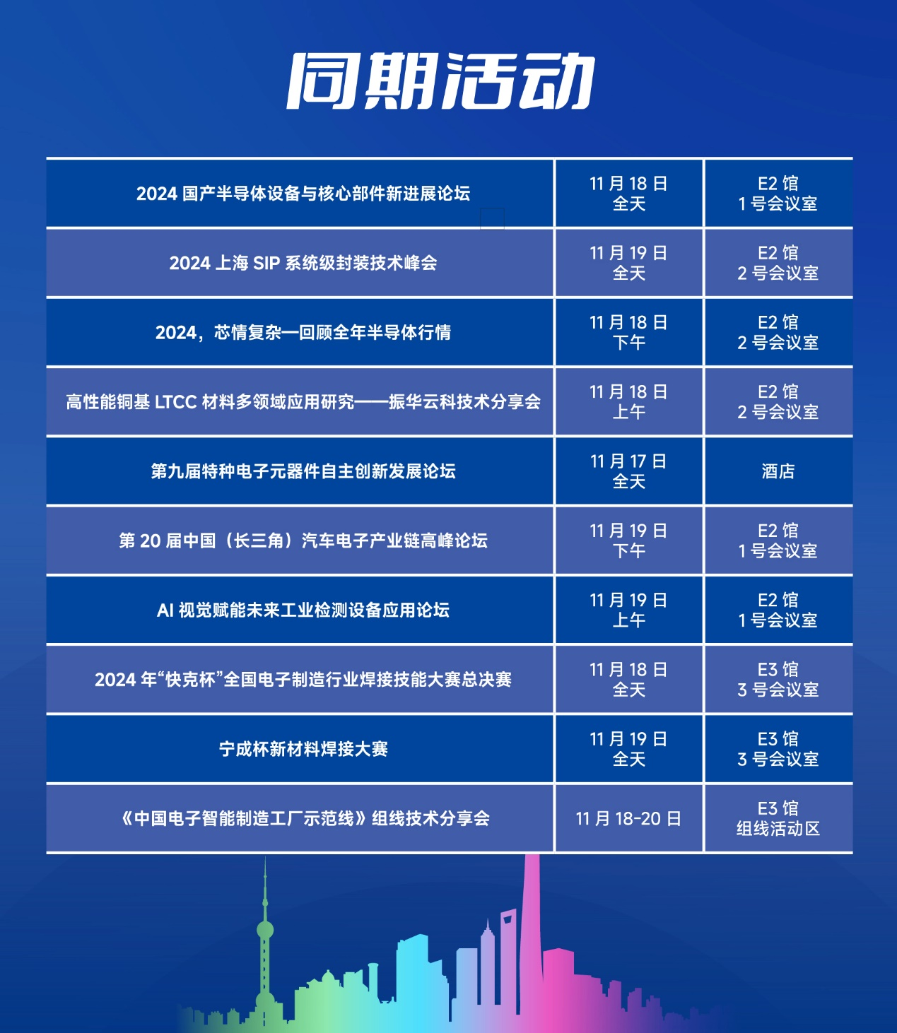 第104屆中國電子展精彩內(nèi)容搶先看，11月上海與您相約！