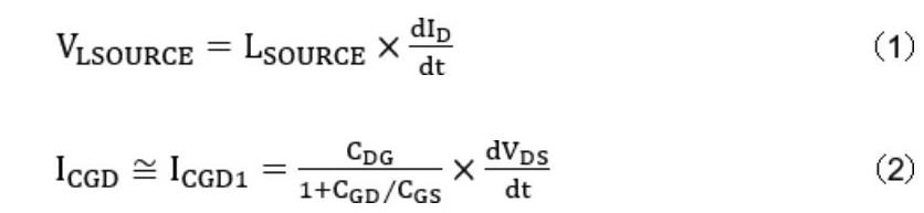 低邊開關(guān)關(guān)斷時(shí)的柵極 – 源極間電壓的動作